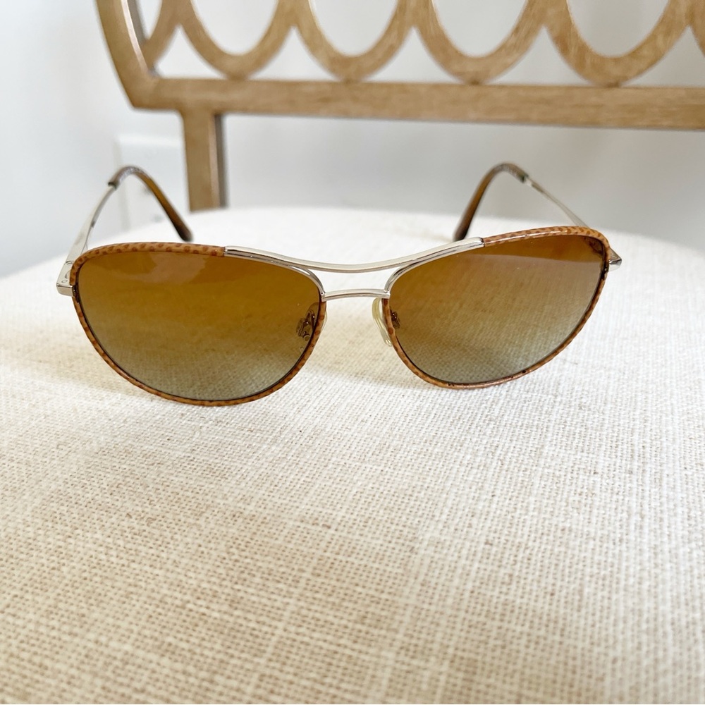 Stylish Brown Aviator Sunglasses